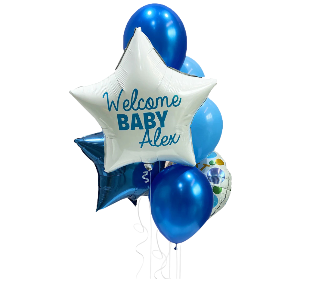 Blue White Bold Playful Kids Clothing Logo (Facebook Post (Square)) (57)