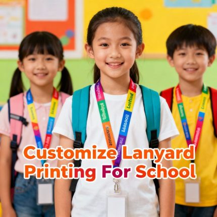 Custom Lanyard Printing for Schools